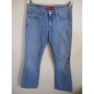 Y2K Levis 518 Super Low Boot Jeans Size 7 X 31" Inseam